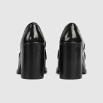 Gucci Women’s heeled loafer with Horsebit - Image 3